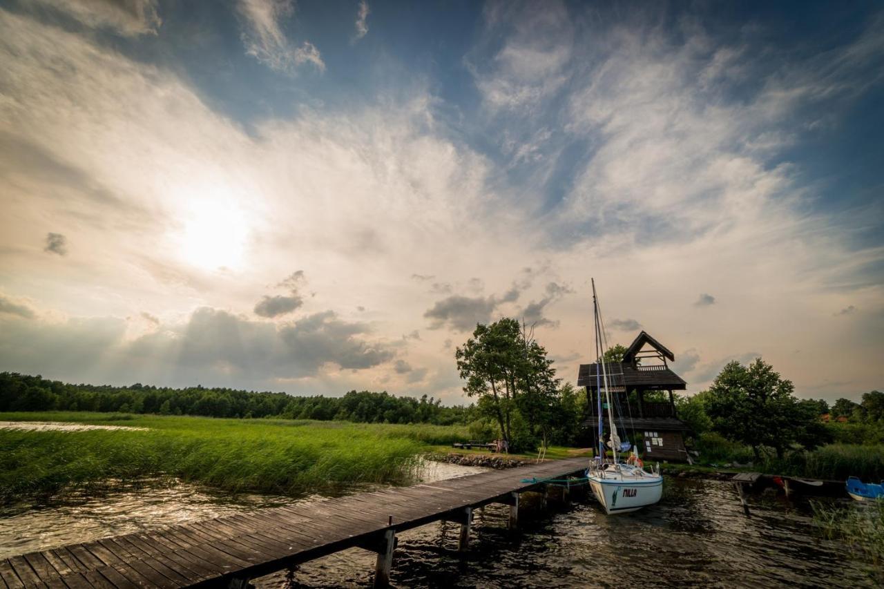 Folwark Luknajno Nad Jeziorem Sniardwy Gospoda Dziedzictwo Kulinarne Warmia-Mazury Mikołajki Exterior photo