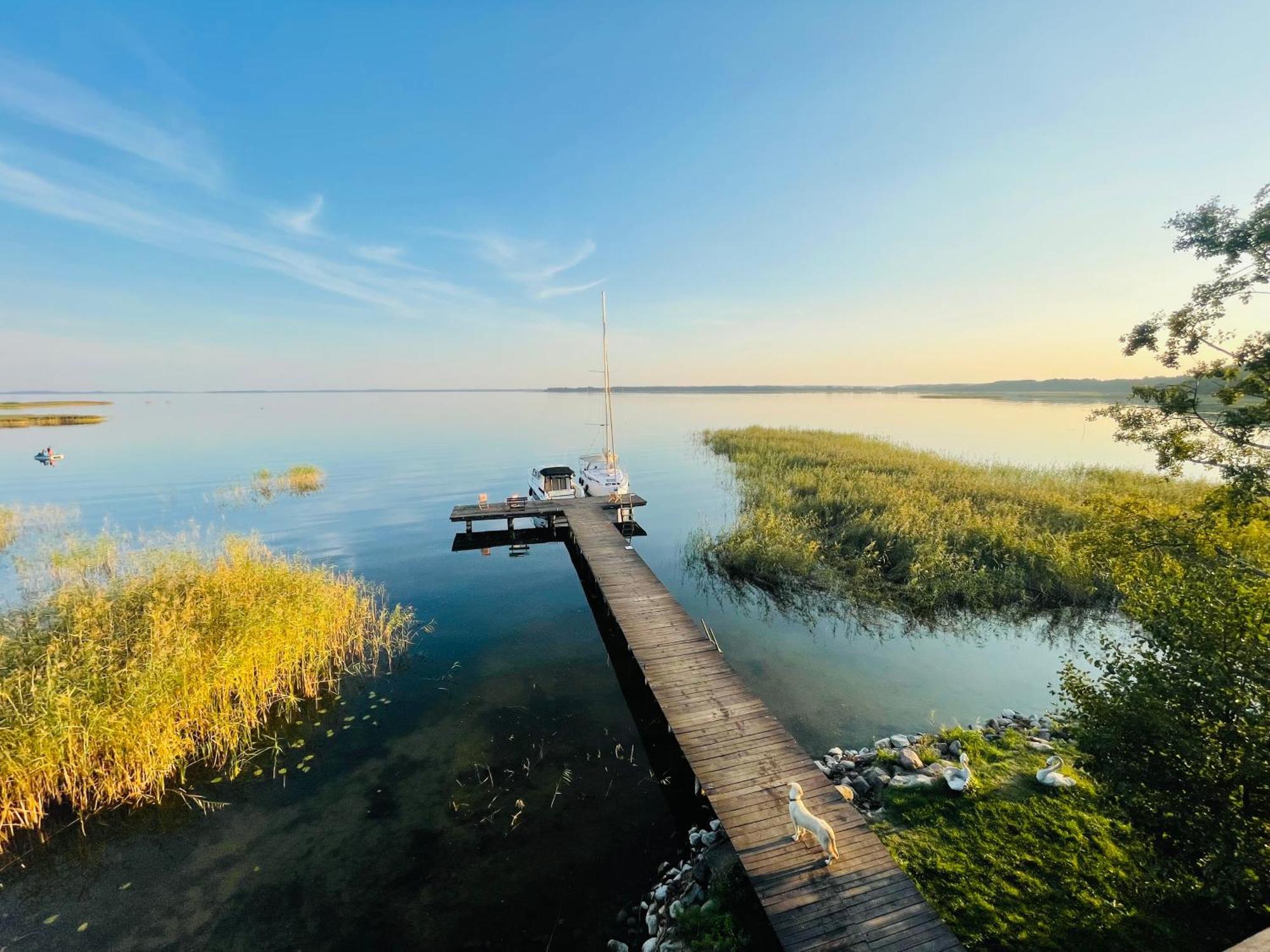 Folwark Luknajno Nad Jeziorem Sniardwy Gospoda Dziedzictwo Kulinarne Warmia-Mazury Mikołajki Exterior photo