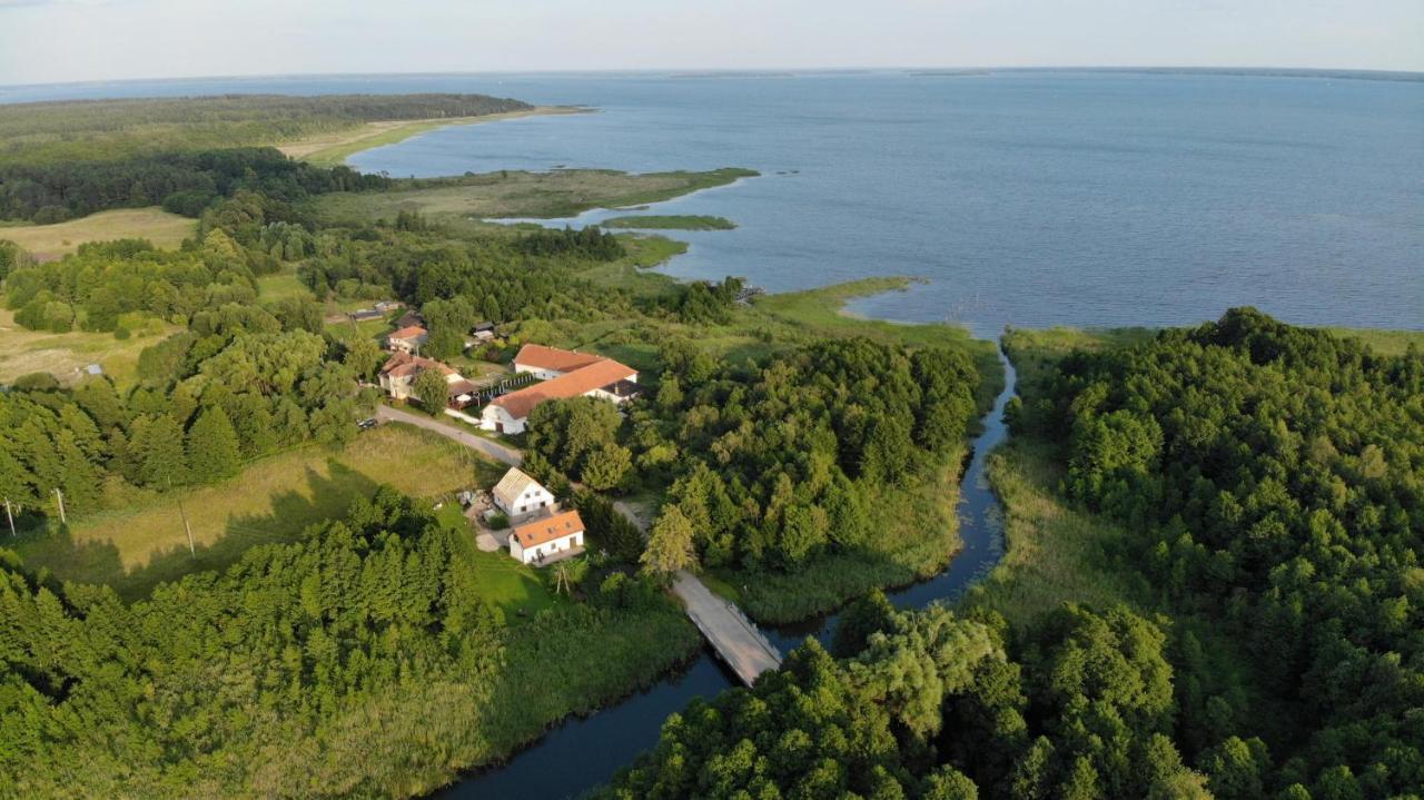 Folwark Luknajno Nad Jeziorem Sniardwy Gospoda Dziedzictwo Kulinarne Warmia-Mazury Mikołajki Exterior photo