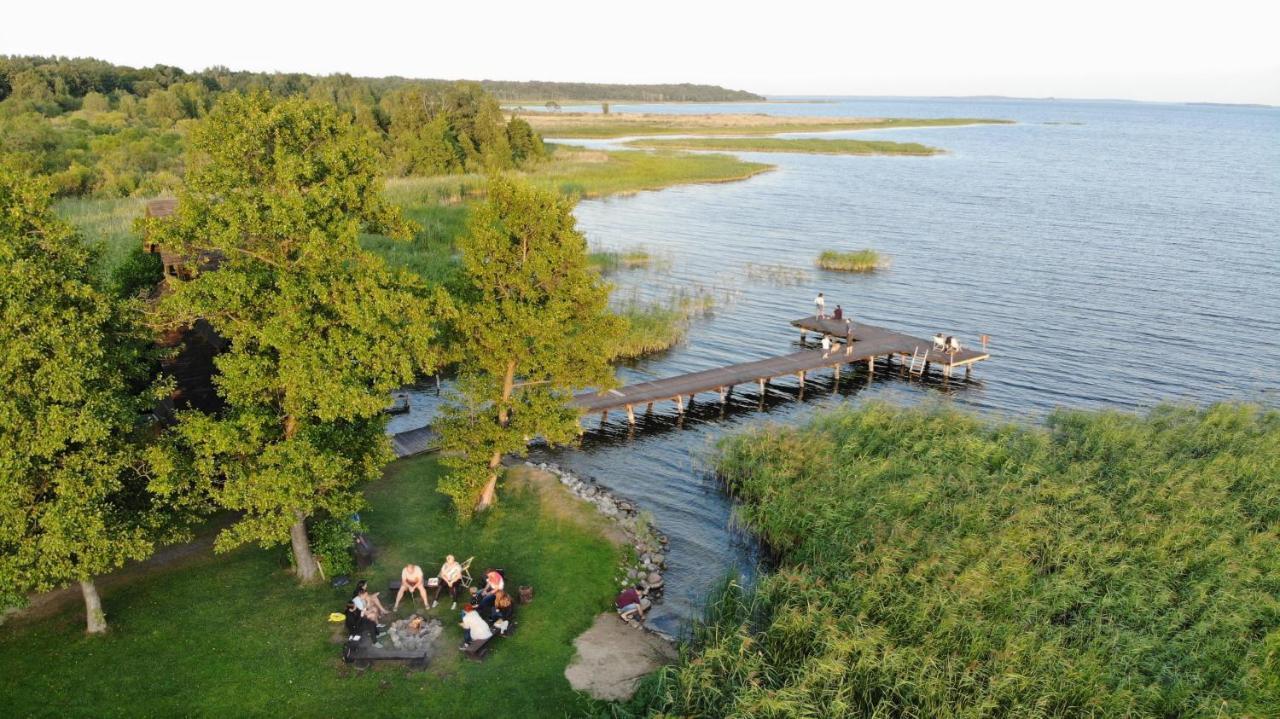 Folwark Luknajno Nad Jeziorem Sniardwy Gospoda Dziedzictwo Kulinarne Warmia-Mazury Mikołajki Exterior photo